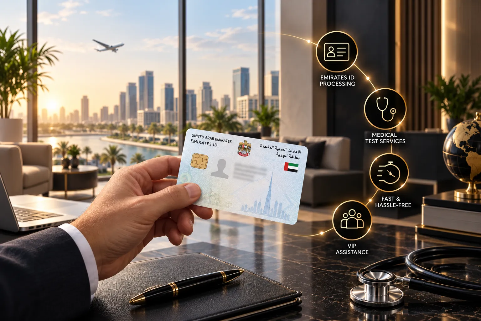 VIP Emirates ID & Medical Services