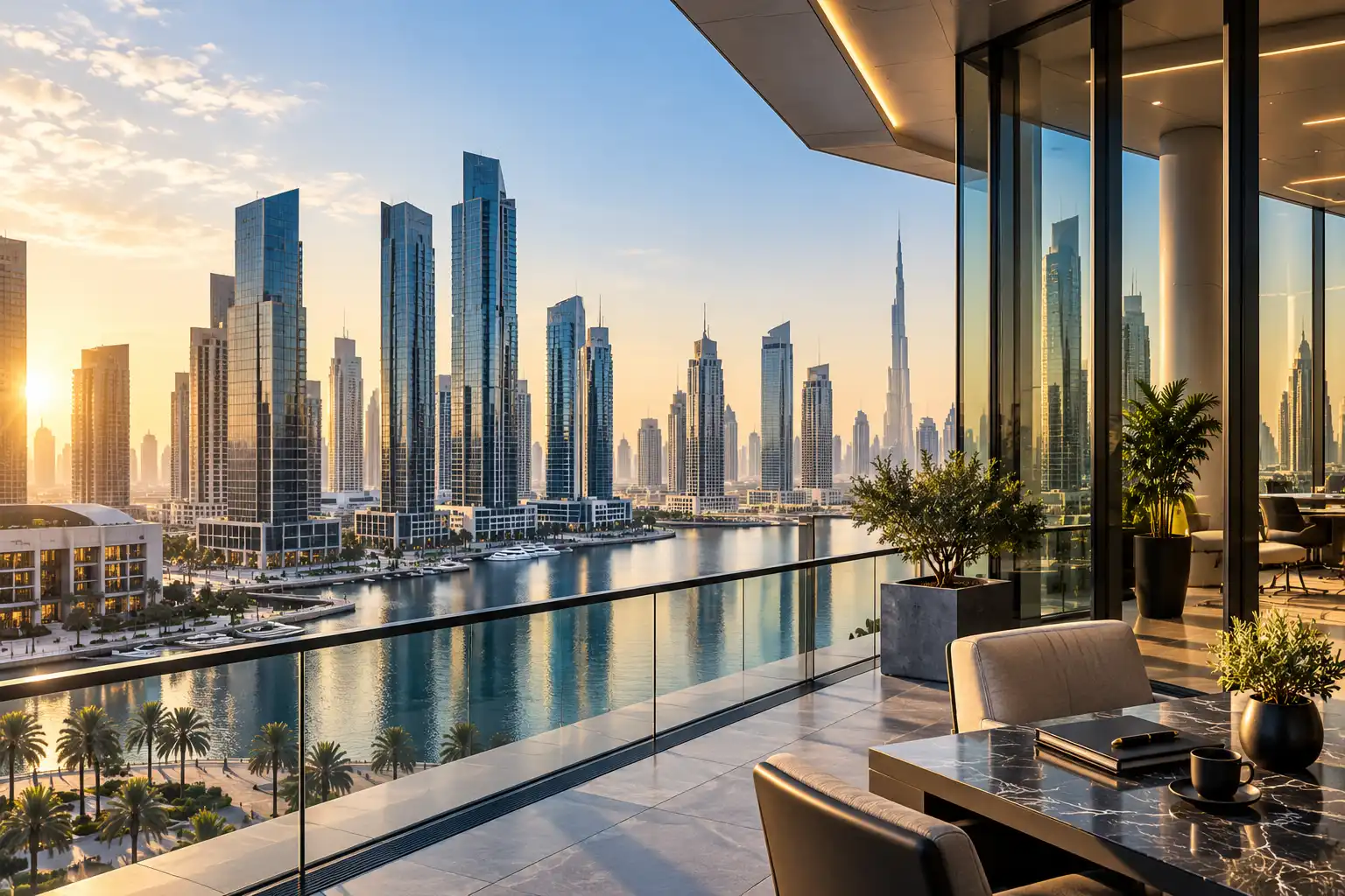 Dubai waterfront